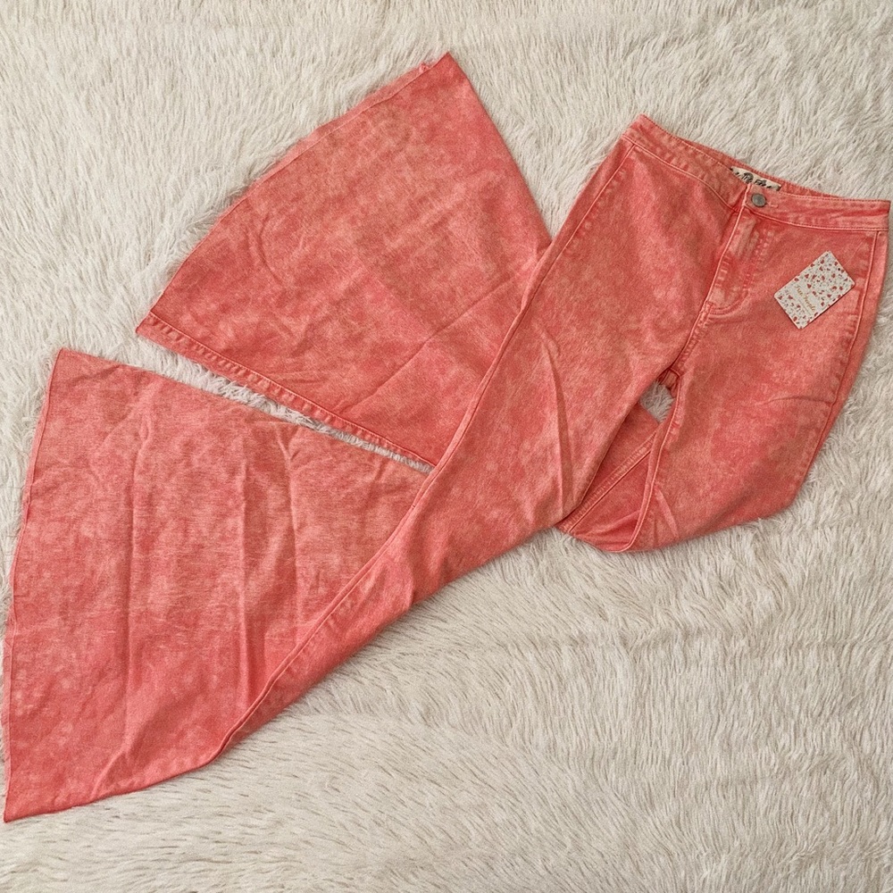 Free People Just Float On Flare Jeans